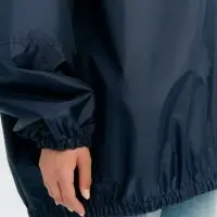 Дождевик-анорак Alatau, укороченный, темно-синий, единый размер