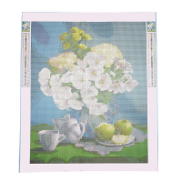Алмазная мозаика с полным заполнением на холсте &laquo;Натюрморт&raquo;, 40 х 50 см