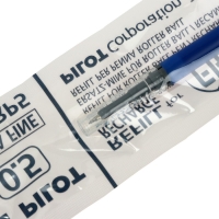 Стержень гелевый 0,5 мм, Pilot Frixion, для ручек BL-FRP5, стираемый, чернила синие Стержень гелевый 0,5 мм, Pilot Frixion, для ручек BL-FRP5, стираемый, чернила синие