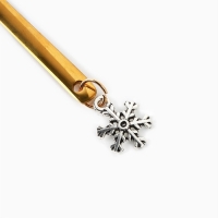 Ложка с подвесом новогодняя «С новым годом» на Новый год, 2,7 х 14,8 см Ложка с подвесом новогодняя «С новым годом» на Новый год, 2,7 х 14,8 см