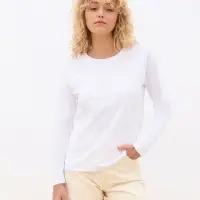 Футболка с длинным рукавом женская Monarch Women, темно-синяя (navy), размер XS