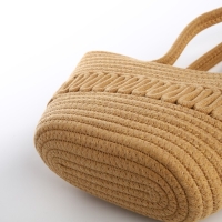 Сумка женская плетёная без застёжки, цвет бежевый Сумка женская плетёная без застёжки, цвет бежевый