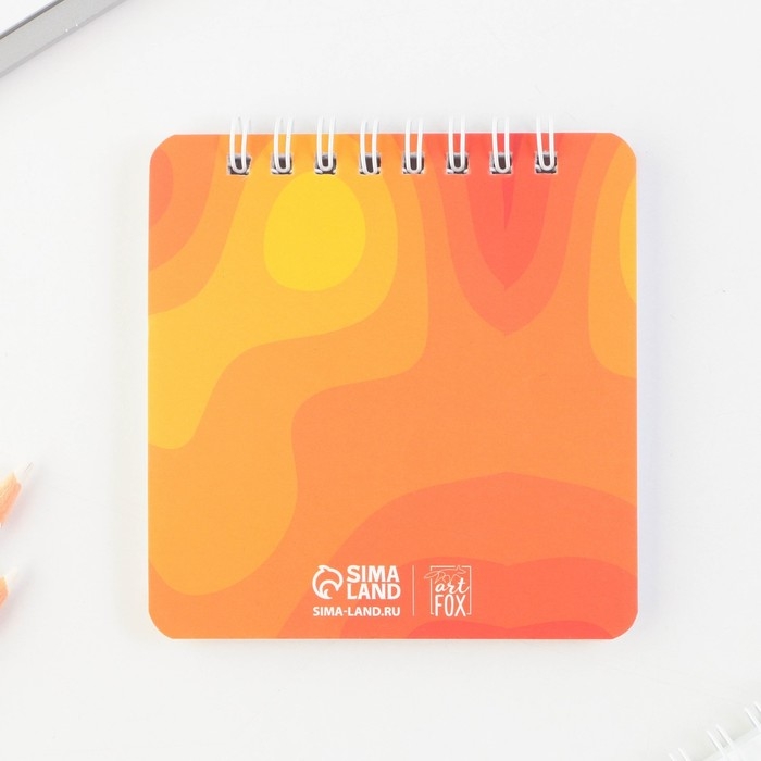 Канцелярский набор блокнот 48 листов + ручка &laquo;Для крутых идей&raquo;, 13,5 см х 15 см.