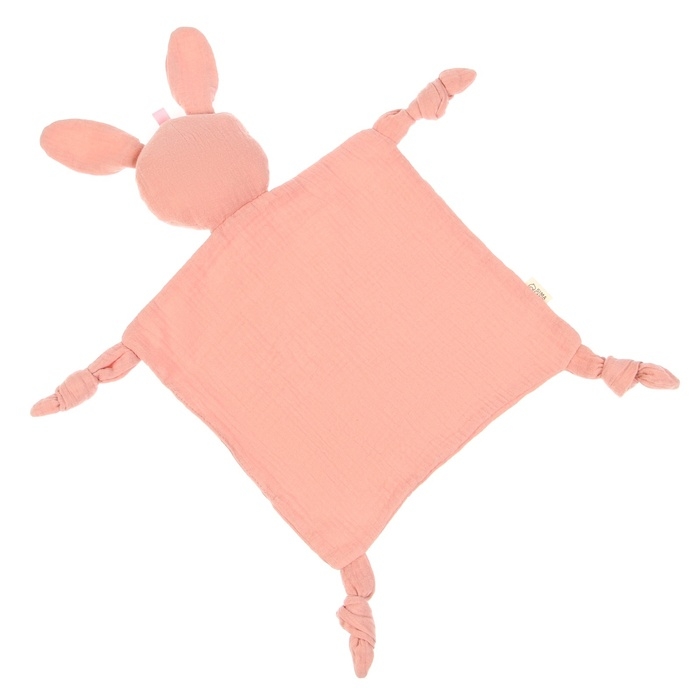 Комфортер - игрушка &laquo;Зайка&raquo;, погремушка, цвет розовый, Mum&Baby