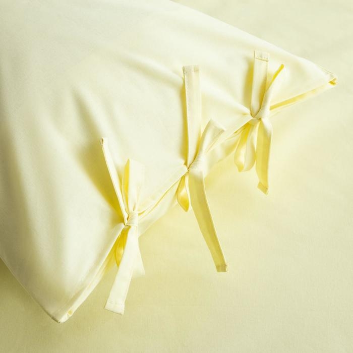 Постельное белье Этель дуэт &laquo;Миндальное молоко&raquo; 143*215-2шт, 200*180*25, 50*70-2шт