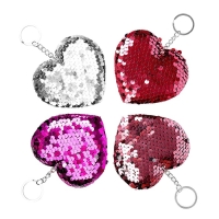 Мягкий брелок-хамелеон &laquo;Сердце&raquo;, цвета МИКС