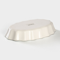 Форма для запекания фарфоровая Доляна &laquo;Млечный путь&raquo;, 20&times;12,5&times;3,5 см, цвет бирюзовый