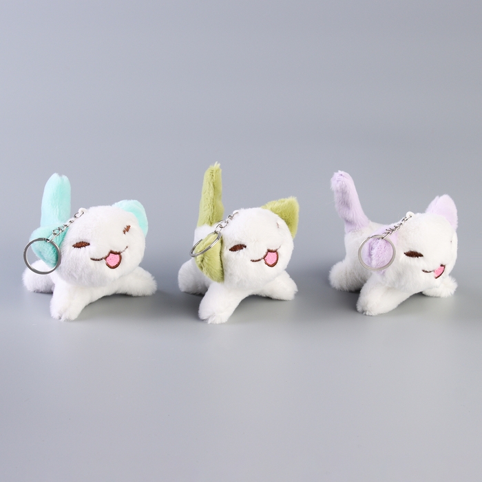 Мягкая игрушка &laquo;Кот&raquo; на брелоке, 13 см, цвет МИКС