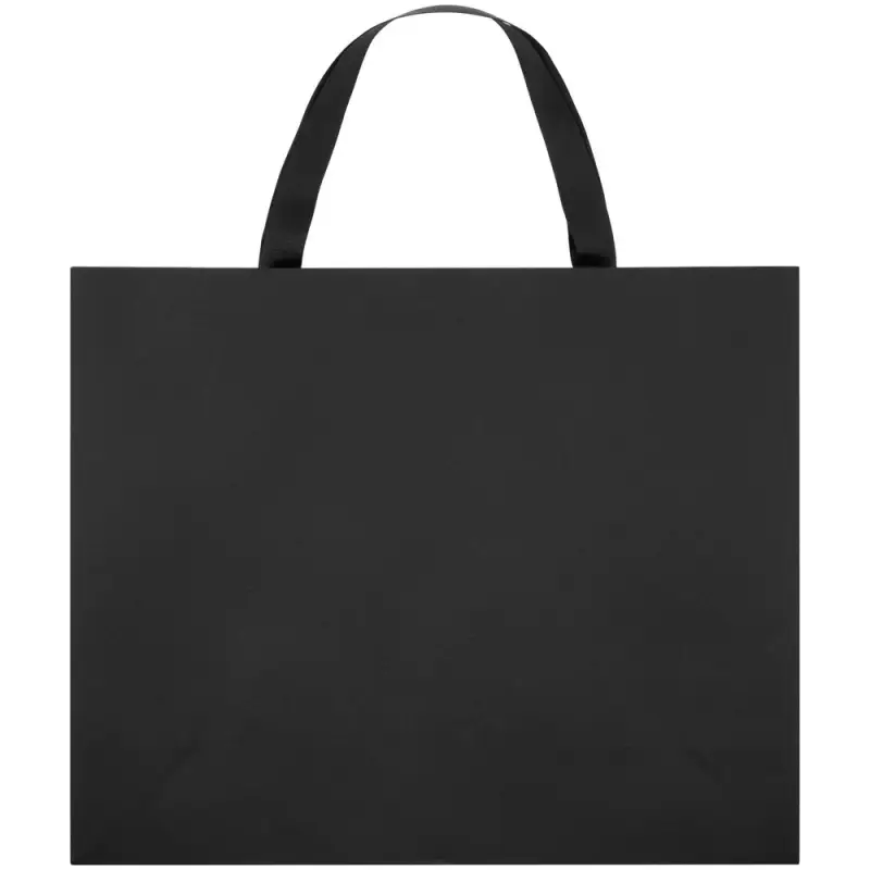 Пакет бумажный Manilla L, черный