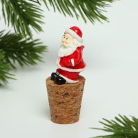 Пробка для вина &laquo;Дед Мороз&raquo;, 7 х 2,3 см