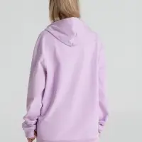 Толстовка с капюшоном унисекс Hoodie, сиреневая, размер XS