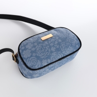 Сумка женская на молнии, цвет синий Сумка женская на молнии, цвет синий