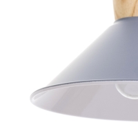 Светильник трековый &laquo;Кива&raquo; Е27 40Вт серый 22х22х21-121см