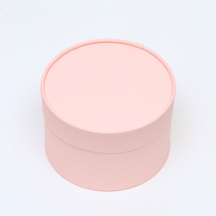 Подарочная коробка &laquo;Нежность&raquo;, розовая, завальцованная, без окна, 16 х 10,5 см