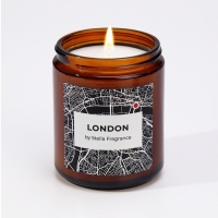 Свеча ароматическая в банке "LONDON", ветивер, пачули, 250 г Свеча ароматическая в банке "LONDON", ветивер, пачули, 250 г