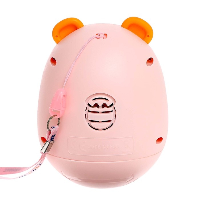 Музыкальная неваляшка &laquo;Мой малыш&raquo;, звук, свет, цвет розовый