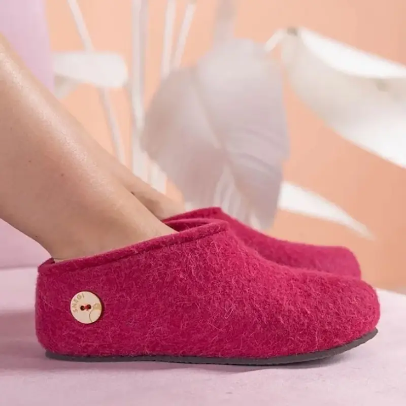 Домашние валенки Cant, розовые (вереск), размер 35