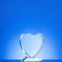 Стела Pictory Heart, прозрачная