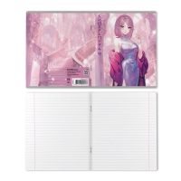 Тетрадь предметная ЛИТЕРАТУРА, 48 листов в линейку, ErichKrause Manga, обложка мелованный картон, твин-лак, блок офсет 100% белизна, инфо-блок Тетрадь предметная ЛИТЕРАТУРА, 48 листов в линейку, ErichKrause Manga, обложка мелованный картон, твин-лак, блок офсет 100% белизна, инфо-блок