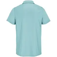 Рубашка поло унисекс Pitcher, голубая (морская волна), размер XL