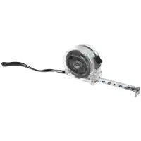 Рулетка Selvaksi, 3 м, черная Рулетка Selvaksi, 3 м, черная