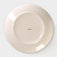 Тарелка керамическая обеденная Доляна &laquo;Морской мир&raquo;, d=27 см, цвет голубой