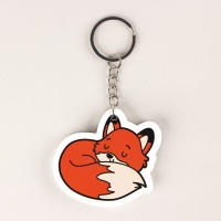 Брелок для ключей &laquo;Лиса&raquo;, 10 х 5.2 см