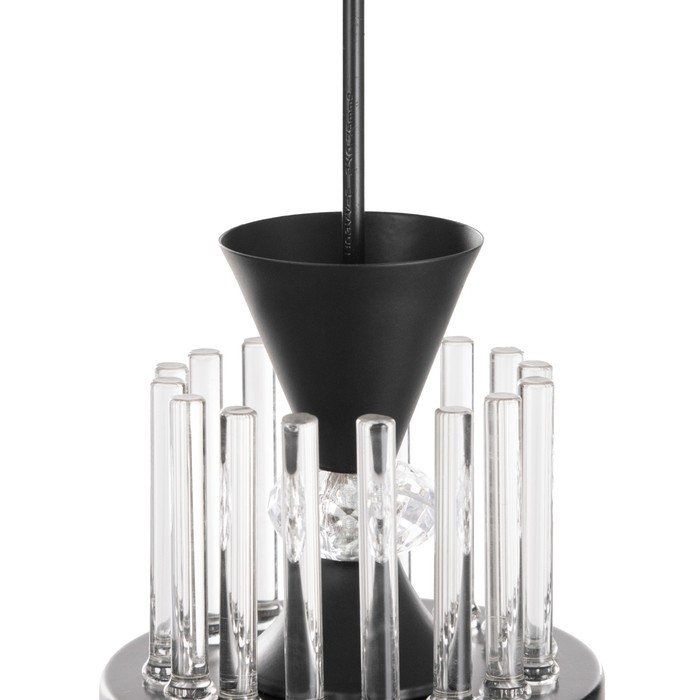 Подвес "Капель" 1х60Вт Е27 Черный