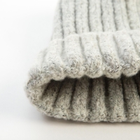 Шапка женская MINAKU с подворотом, размер 54-56, цвет серый Шапка женская MINAKU с подворотом, размер 54-56, цвет серый