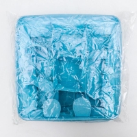 Корзина для хранения с ручками Доляна &laquo;Мишка&raquo;, 9 ячеек, 28&times;28&times;11 см, цвет голубой