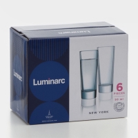 Набор стеклянных стопок &laquo;Нью-Йорк&raquo;, 50 мл, 6 шт