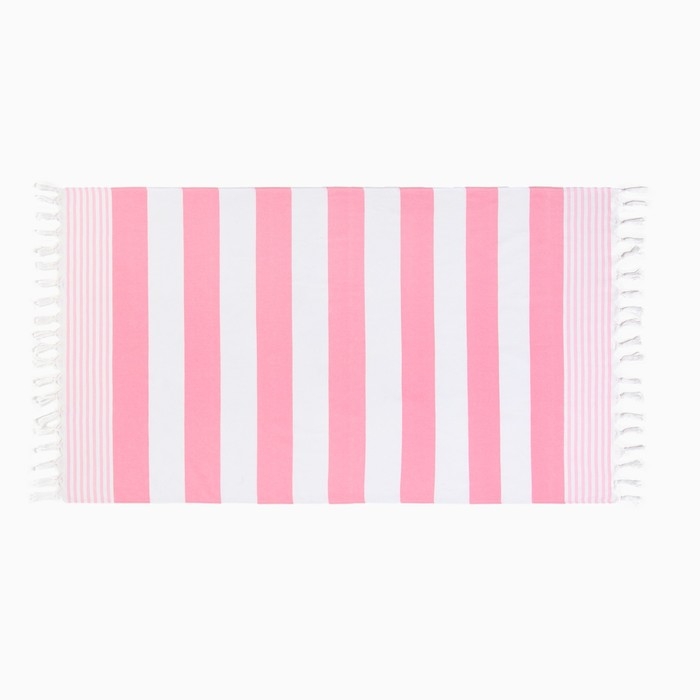 Полотенце пляжное Пештемаль, цв. розовый, 100*180 см, 100% хлопок, 180гр/м2 Полотенце пляжное Пештемаль, цв. розовый, 100*180 см, 100% хлопок, 180гр/м2