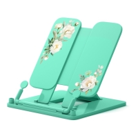 Подставка для книг ErichKrause "Pastel Bloom", пластиковая, зеленая Подставка для книг ErichKrause "Pastel Bloom", пластиковая, зеленая