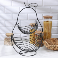 Фруктовница Доляна &laquo;Груша&raquo;, 34&times;28&times;52 см, цвет МИКС