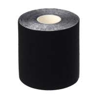 Кинезио - тейп, 7,5 см × 5 м, цвет чёрный Кинезио - тейп, 7,5 см × 5 м, цвет чёрный