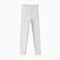 Термобелье для мальчика (лонгслив, легинсы) цвет серый меланж, рост 104