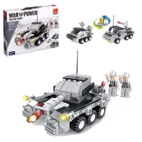 Конструктор Военные &laquo;Танк&raquo;, 3 в 1, 221 деталь