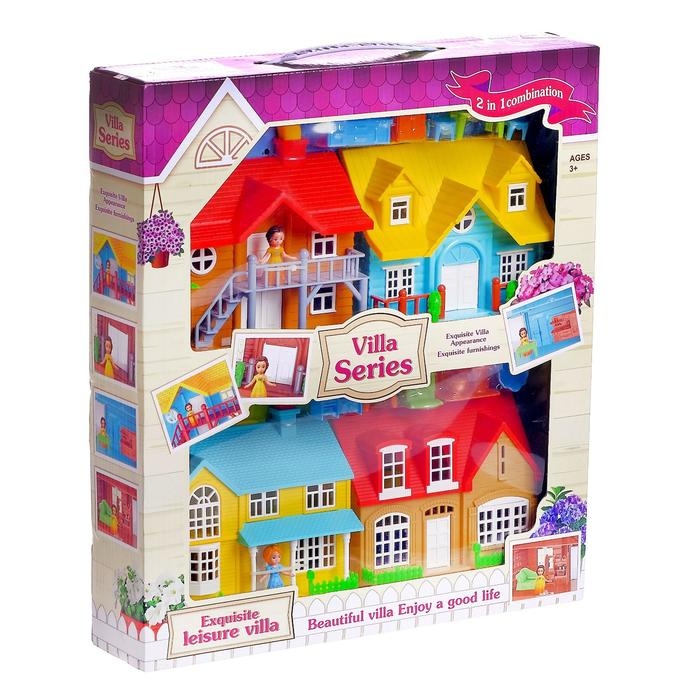 Дом для кукол &laquo;Уют&raquo; складной, с фигурками и аксессуарами