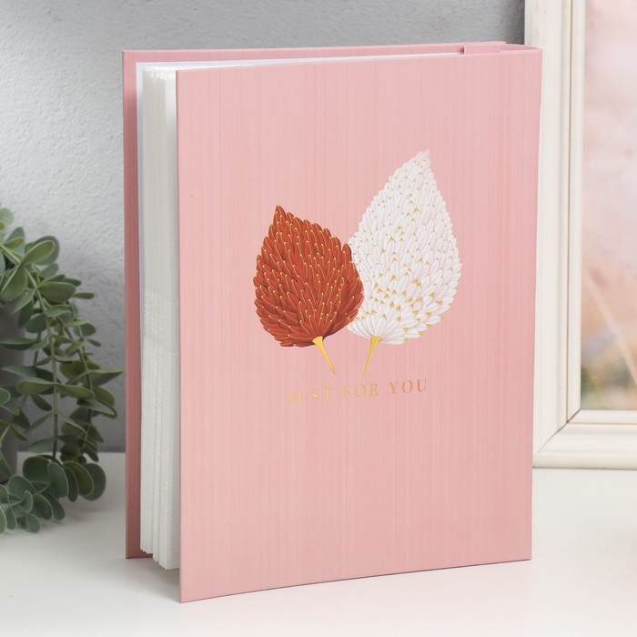 Фотоальбом на 200 фото 10х15 см "Бутоны" МИКС 26х20,5х5,6 см