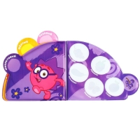 Книжка для игры в ванной СМЕШАРИКИ «Цвета и предметы» водная раскраска Книжка для игры в ванной СМЕШАРИКИ «Цвета и предметы» водная раскраска