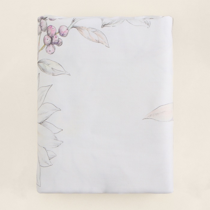 Набор наволочек SL Home Floral cover 50*70+3 см - 2 шт, сатин, 140 гр/м2, 100% хлопок Набор наволочек SL Home Floral cover 50*70+3 см - 2 шт, сатин, 140 гр/м2, 100% хлопок