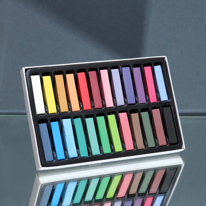 Мелки для волос, 24 шт. Мелки для волос, 24 шт.