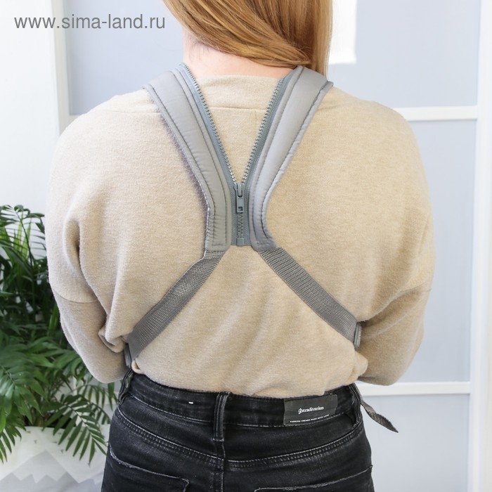 Рюкзак-кенгуру для малыша &laquo;Дискавери&raquo;, 5 в 1, от 2 до 15 кг., цвет серый