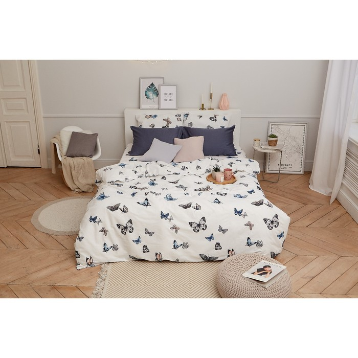 Постельное бельё &laquo;Этель&raquo; дуэт Легкость 143*215 см - 2 шт, 240*220 см, 70*70 см -2 шт