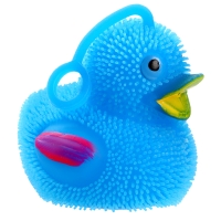 Мяч детский резиновый ёжка световой &laquo;Утята&raquo;, цвета МИКС , в шоубоксе