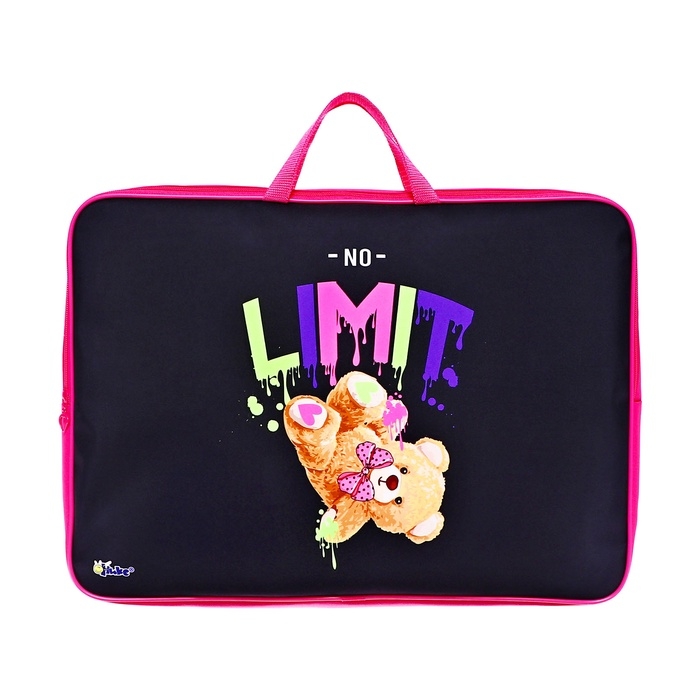 Папка для чертежей и рисунков А3, 470 х 350 х 75 мм, с ручками, текстильная, ПМД 3-20-4 Папка для чертежей и рисунков А3, 470 х 350 х 75 мм, с ручками, текстильная, ПМД 3-20-4 "Плюшевый мишка" (тесьма)71727