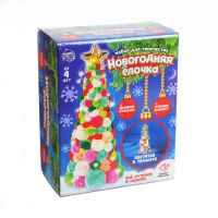 Набор для творчества &laquo;Делаем новогоднюю ёлочку из цветных шариков&raquo;