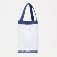 Косметичка на кнопке, цвет синий Косметичка на кнопке, цвет синий