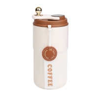 Термокружка, 450 мл, Coffee "Мастер К", сохраняет тепло до 6 ч, термометр Термокружка, 450 мл, Coffee "Мастер К", сохраняет тепло до 6 ч, термометр