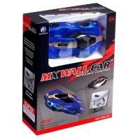 Антигравитационная машинка Racer, радиоуправление, ездит по стенам, цвет синий